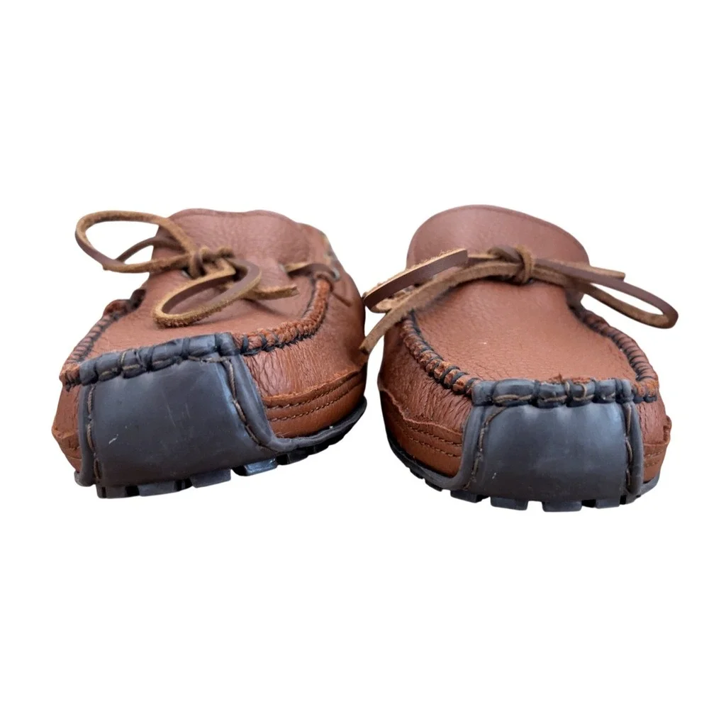 Minnetonka‎ Men's Moosehide Weekender Moccasin Loafer SZ: 15